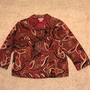 Jean-style fall colored jacket